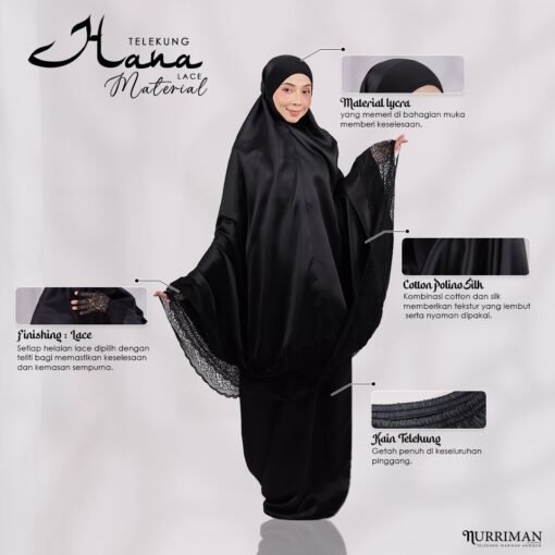 HANA 01 JET BLACK - Image 3