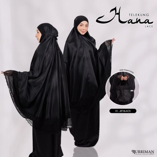 HANA 01 JET BLACK