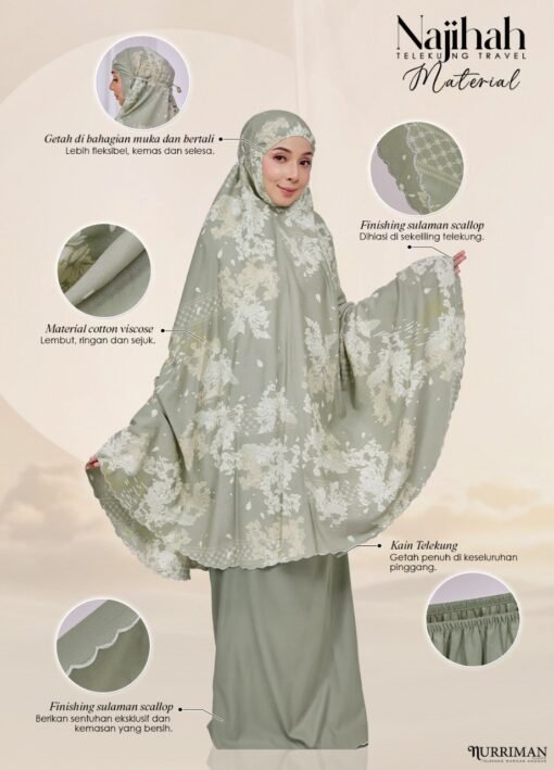 NAJIHAH 01 DUSTY MAUVE GREY - Image 3